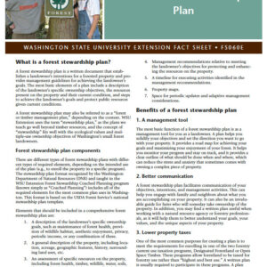 Your Forest Stewardship Plan