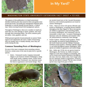 What is Tunneling in My Yard? (Home Garden Series)