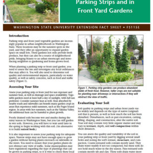 Growing Food in Parking Strip and Front Yard Gardens (Home Garden Series)