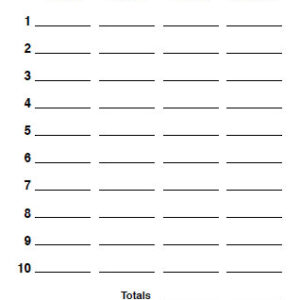 Summary Card: 4-H Judging Contest