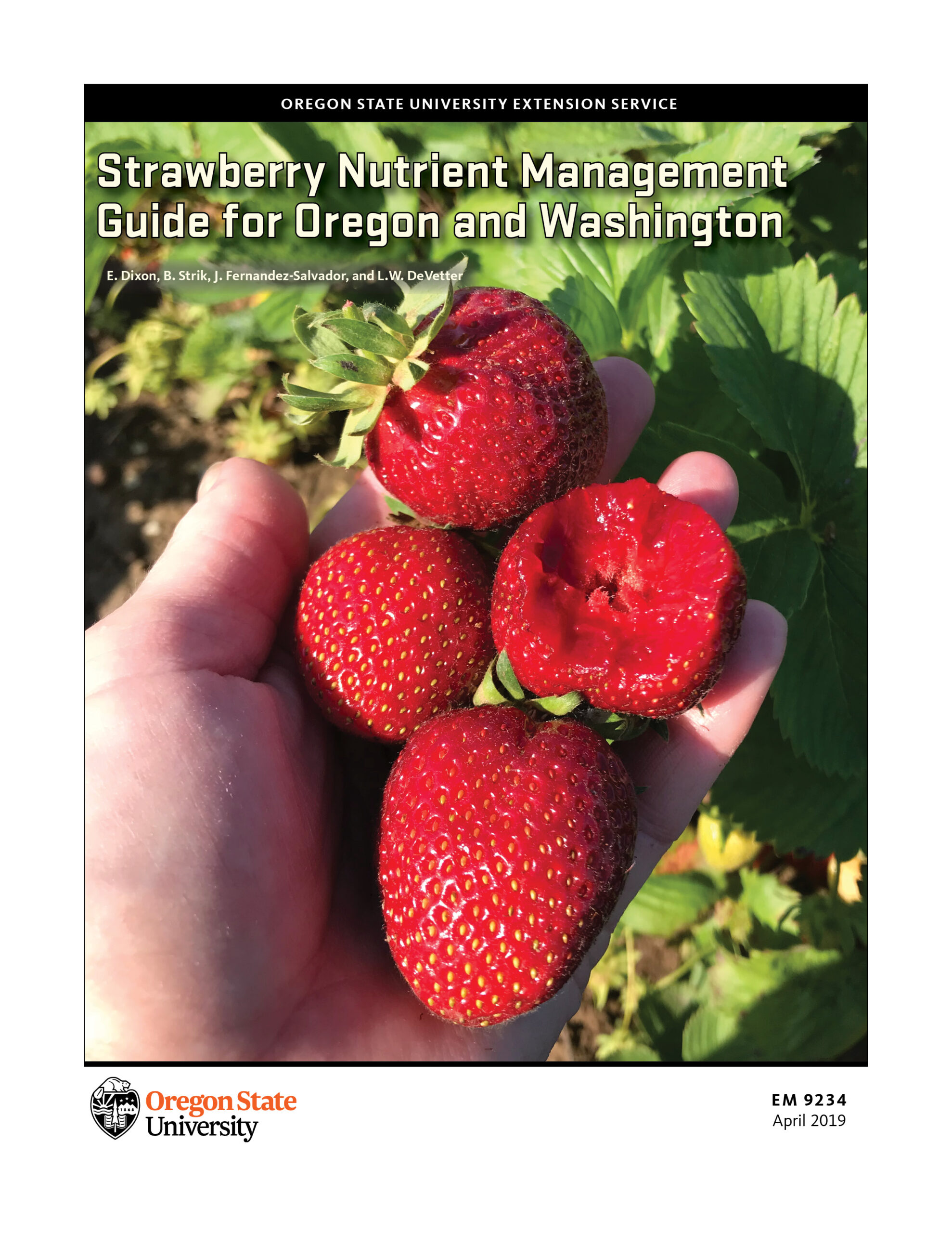 Strawberry Nutrient Management Guide for Oregon and Washington