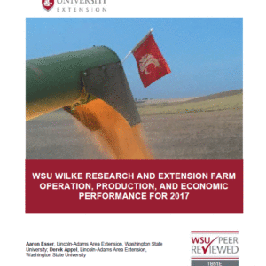 Wilke Research and Extension Farm Operation, Production, and Economic Performance for 2017