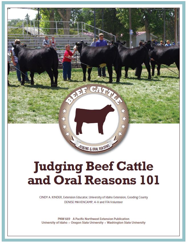 Judging Beef Cattle and Oral Reasons 101