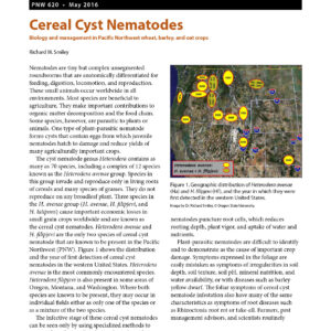 Cereal Cyst Nematodes: Biology and Management in Pacific Northwest Wheat, Barley, and Oat Crops