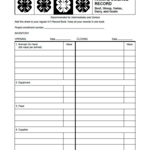 Animal Science Record
