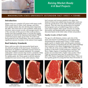 Meating the Grade: Raising Market-Ready 4-H Beef Projects