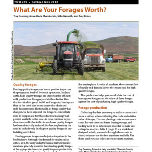 What Are Your Forages Worth?