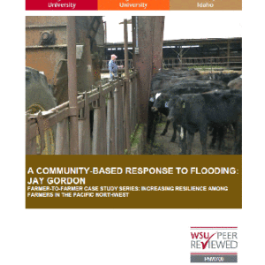 A Community-based Response to Flooding, Jay Gordon (Farmer-to-Farmer Case Study Series)
