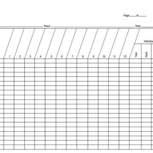4-H Tabulation Sheet