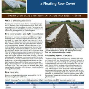 How to Install a Floating Row Cover (Home Garden Series)