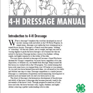 4-H Dressage Manual