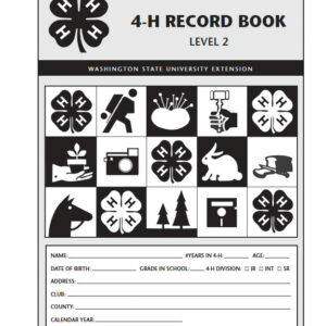 4-H Record Book, Level 2