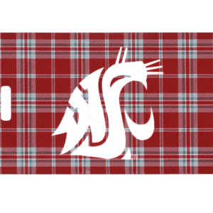 WSU Tartan Luggage Tag