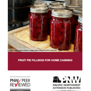 Fruit Pie Fillings for Home Canning