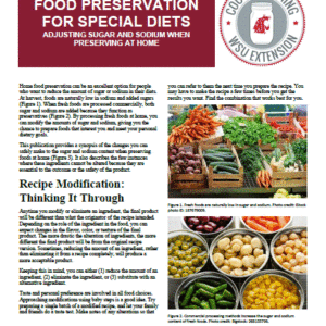 Food Preservation for Special Diets: Adjusting Sugar and Sodium When Preserving at Home