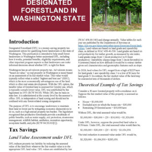 Designated Forestland in Washington State