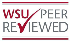 WSU Peer Reviewed logo.