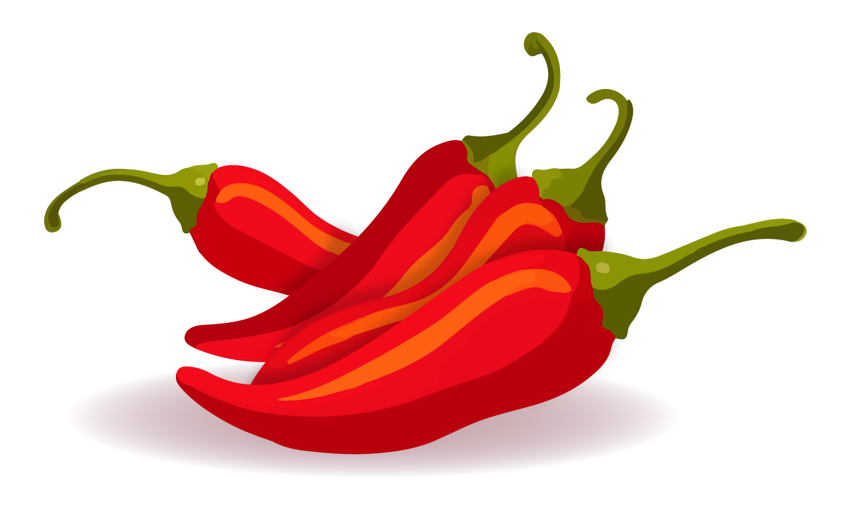 Red peppers artwork