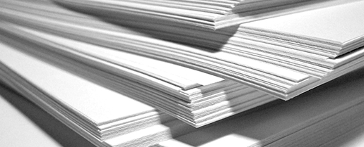 Stacks of printer paper