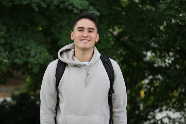 Jonah Hohu smiling at camera