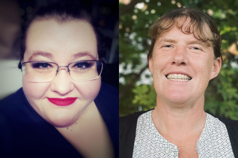 Sarah Movius and Melissa Pearcy