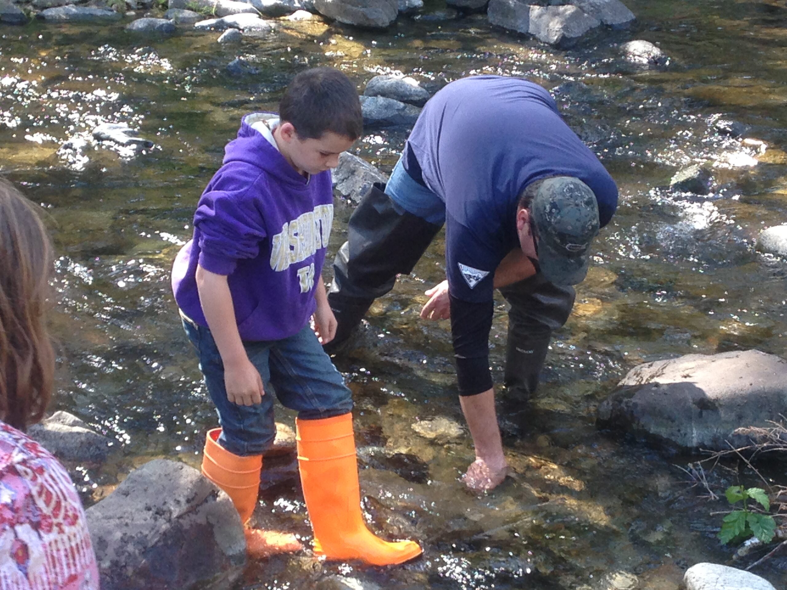 Barry Warren and kids