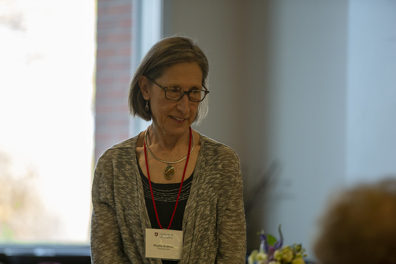 Golden Graduates Gallery lady standing