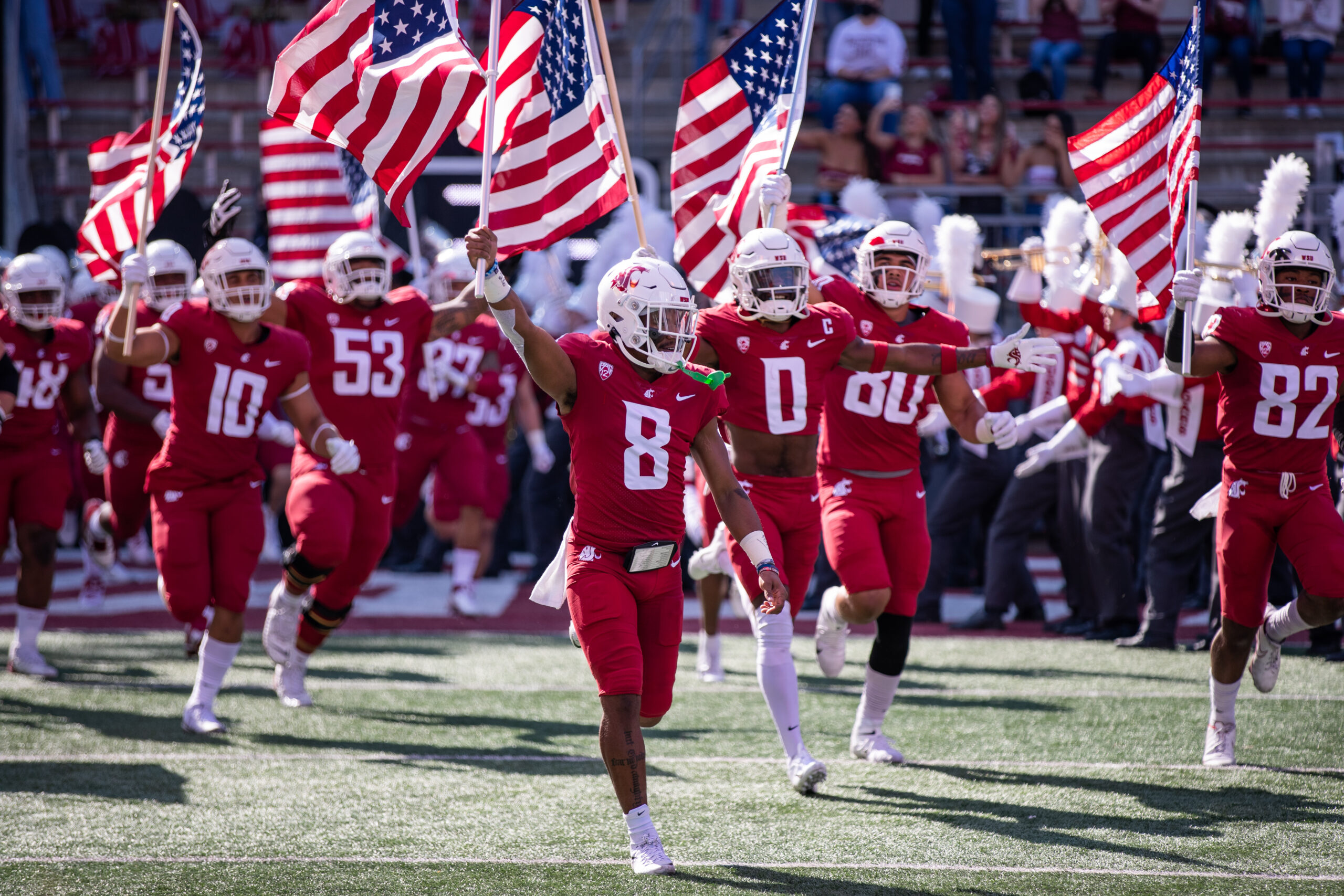 WSU Football with Portland State