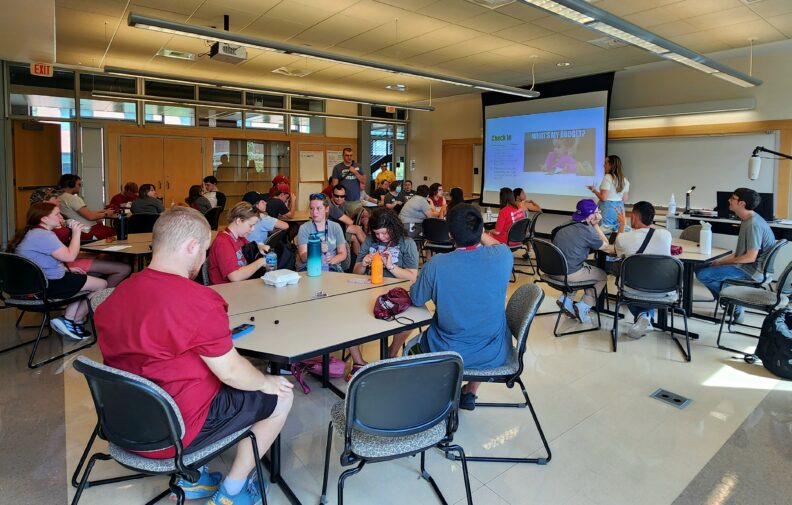 ROAR students in a classroom