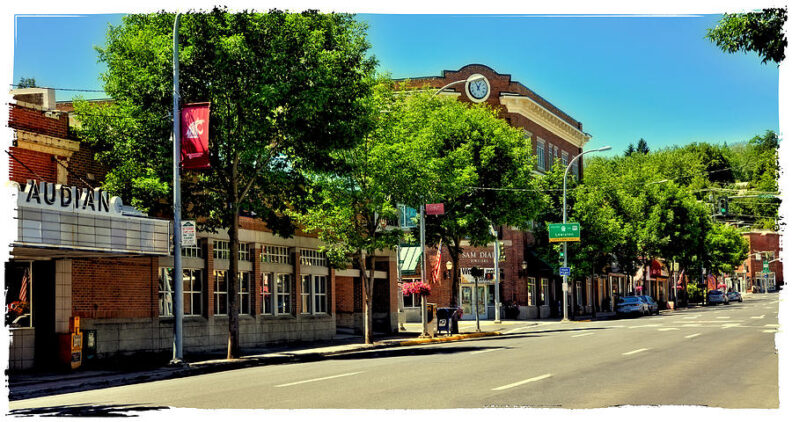 Downtown Pullman Washington
