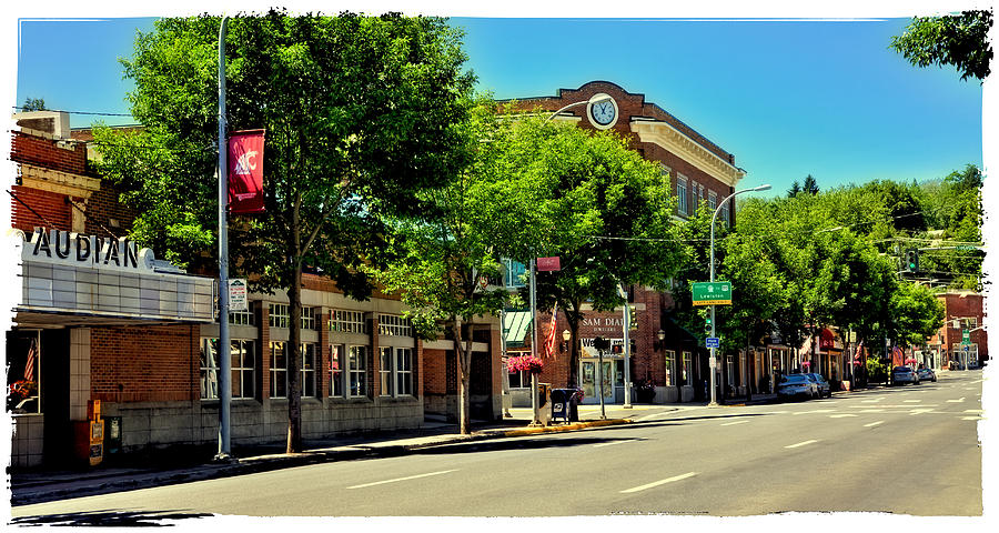 Downtown Pullman Washington