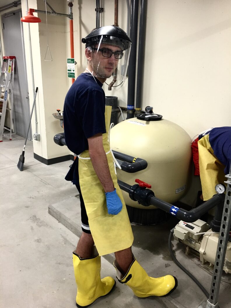 Jared Lindorfer smiling at camera.