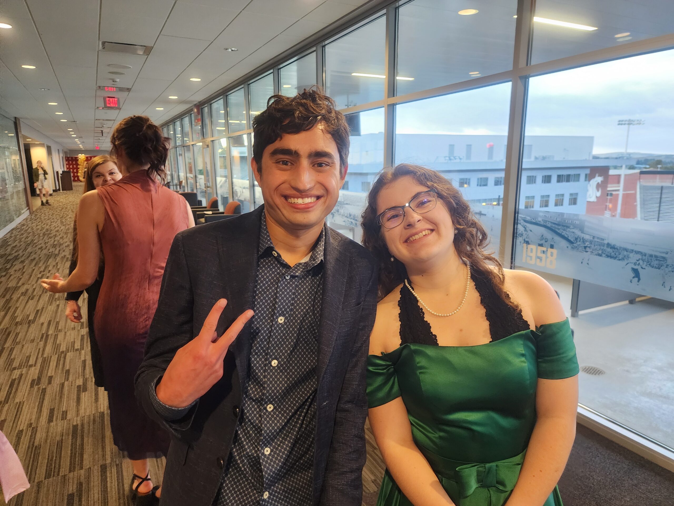 WSU ROAR students at the Spring formal in 2024