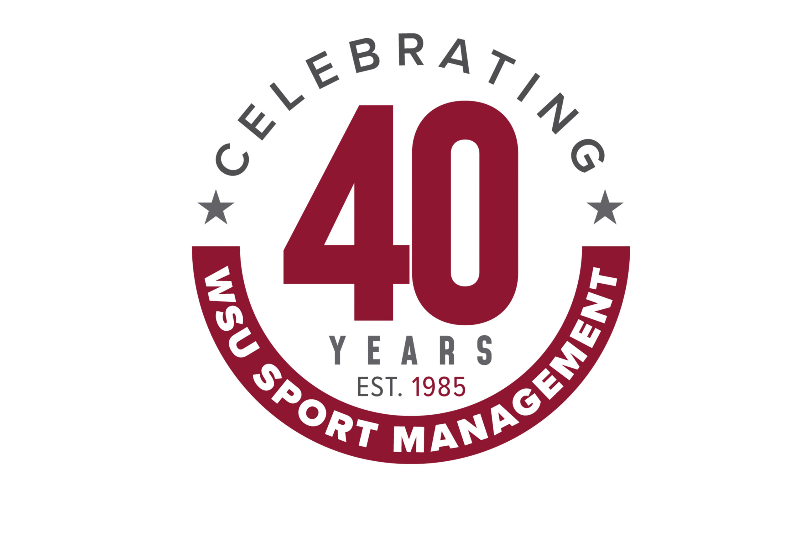 Sport Management 40th Anniversary logo