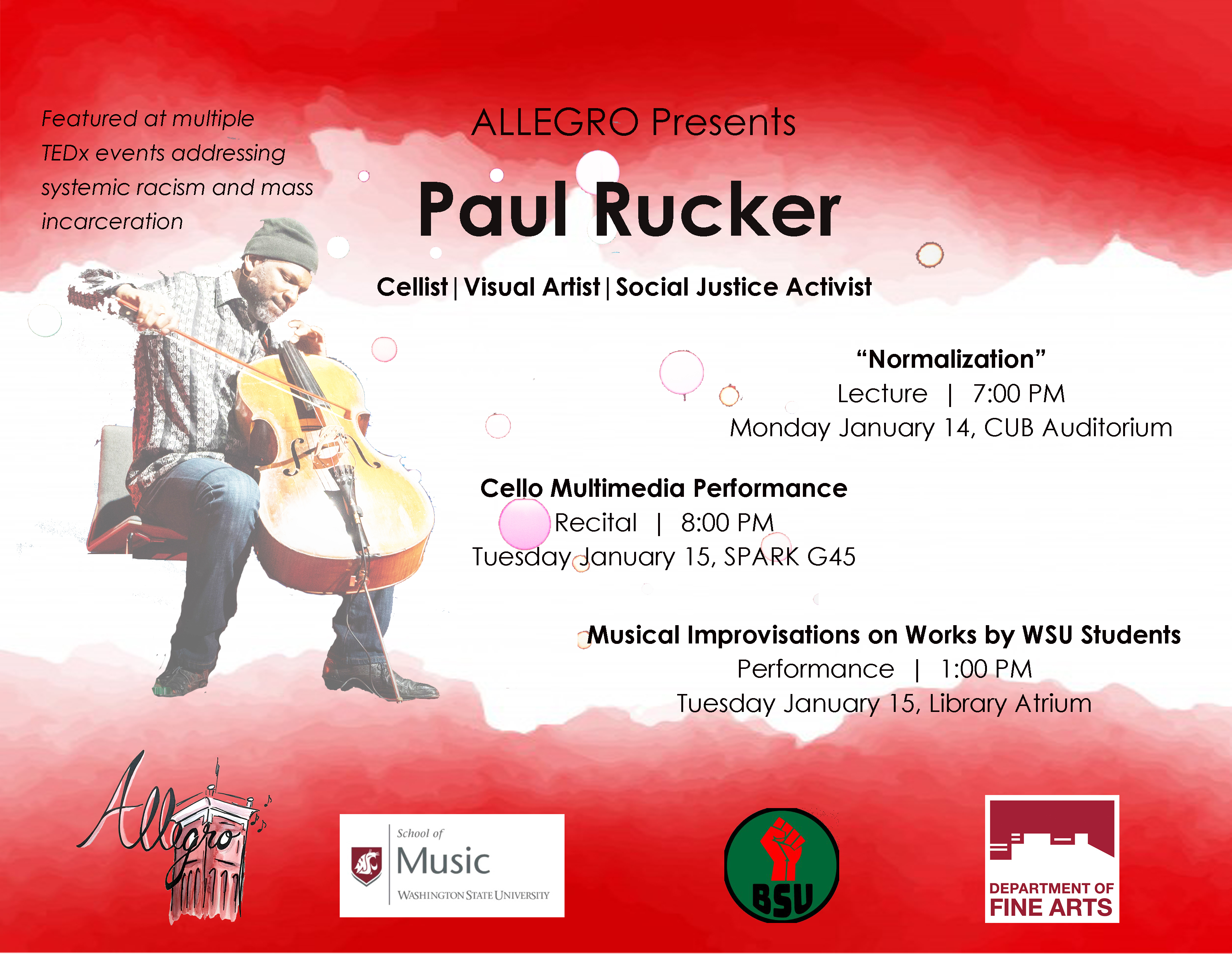 Paul Ruckert “Normalization” Lecture by Paul Rucker, live and online | Events ...