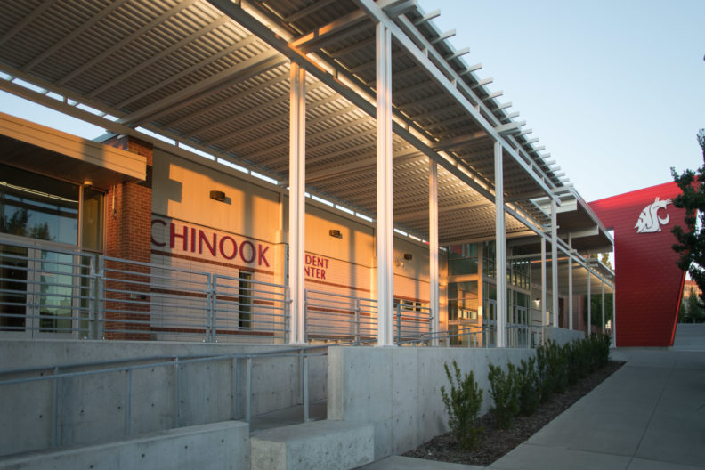 a photo of the chinook student center