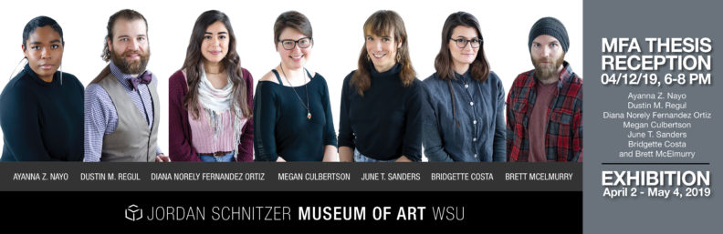 MFA Thesis Exhbition graphic