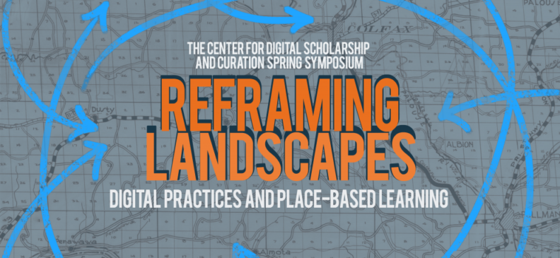 CDSC Spring symposium: re-framing landscapes poster
