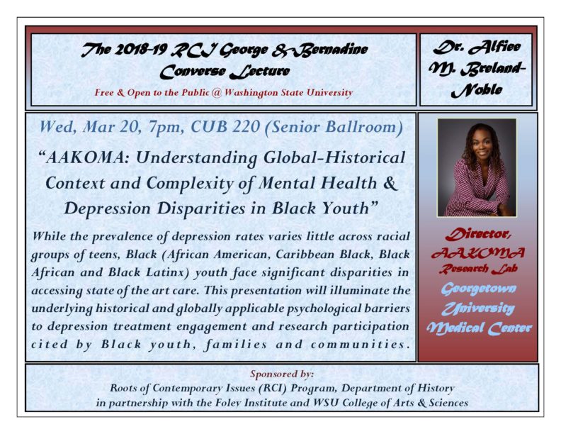 RCJ George and Bernadine converse lecture poster