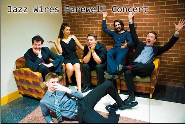 Jazz wires farewell concert poster