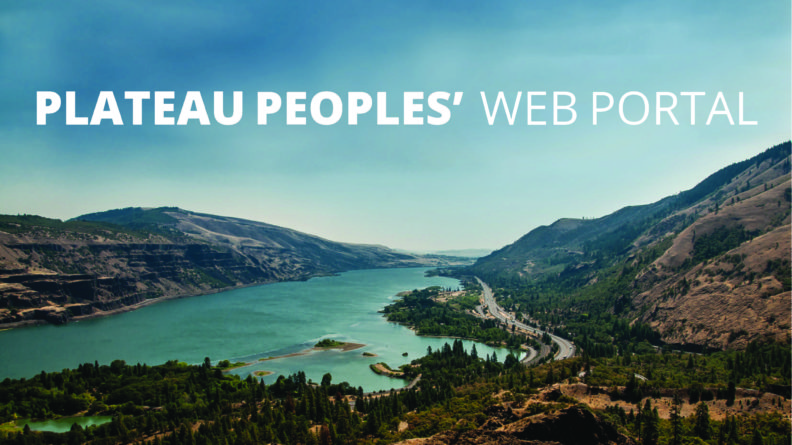 Plateau Peoples' Web Portal Banner