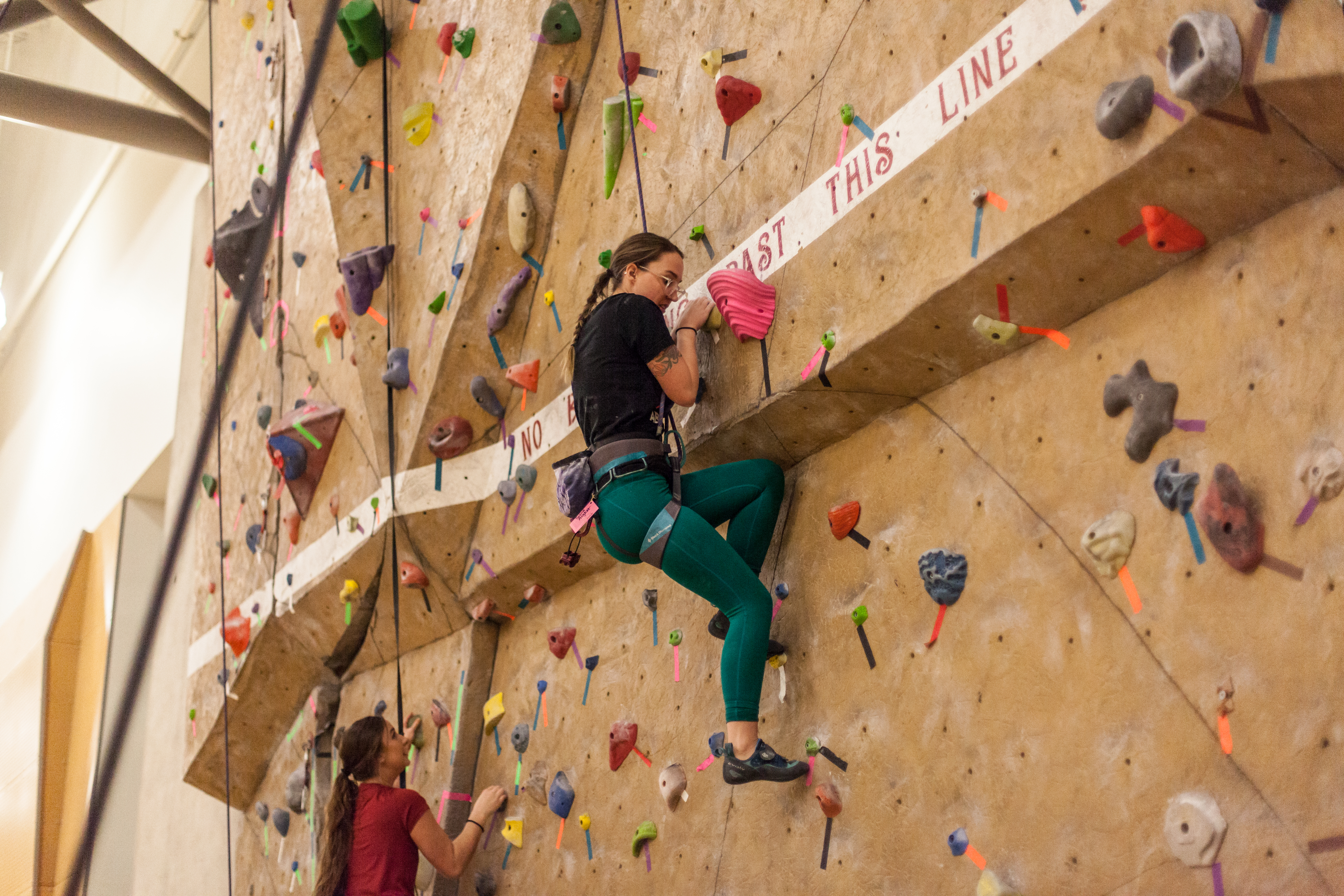 Women In Recreation Women S Belay Clinic Events Washington State