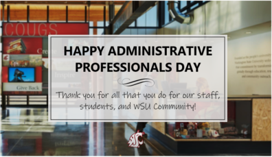 Happy Administrative Professionals Day Graphic
