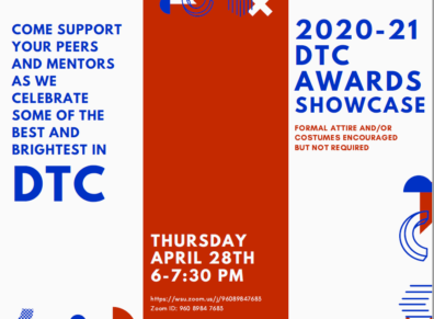 Advertisement for the DTC Spring Awards Showcase