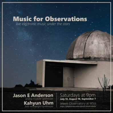 Music for Observations 2024 web poster