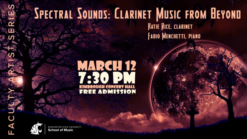 Poster for concert, all the information is in the calendar.