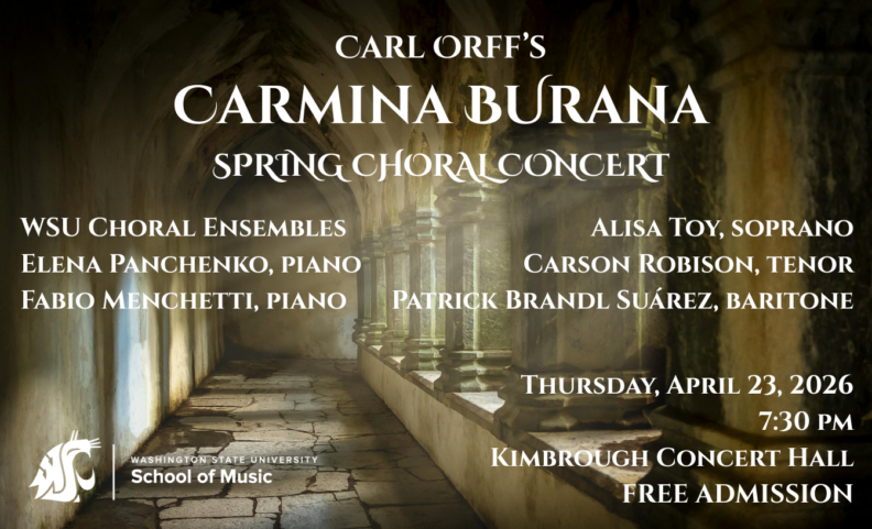 This is a poster for the Choir concert. All the information is on the calendar.