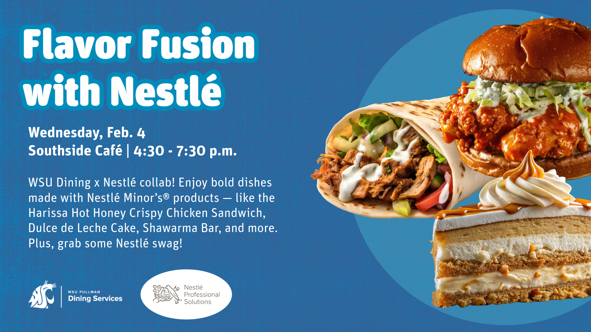 Flavor Fusion with Nestlé | Events | Washington State University