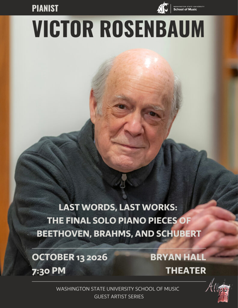 This is the poster for the concert, all the information is on the calendar.