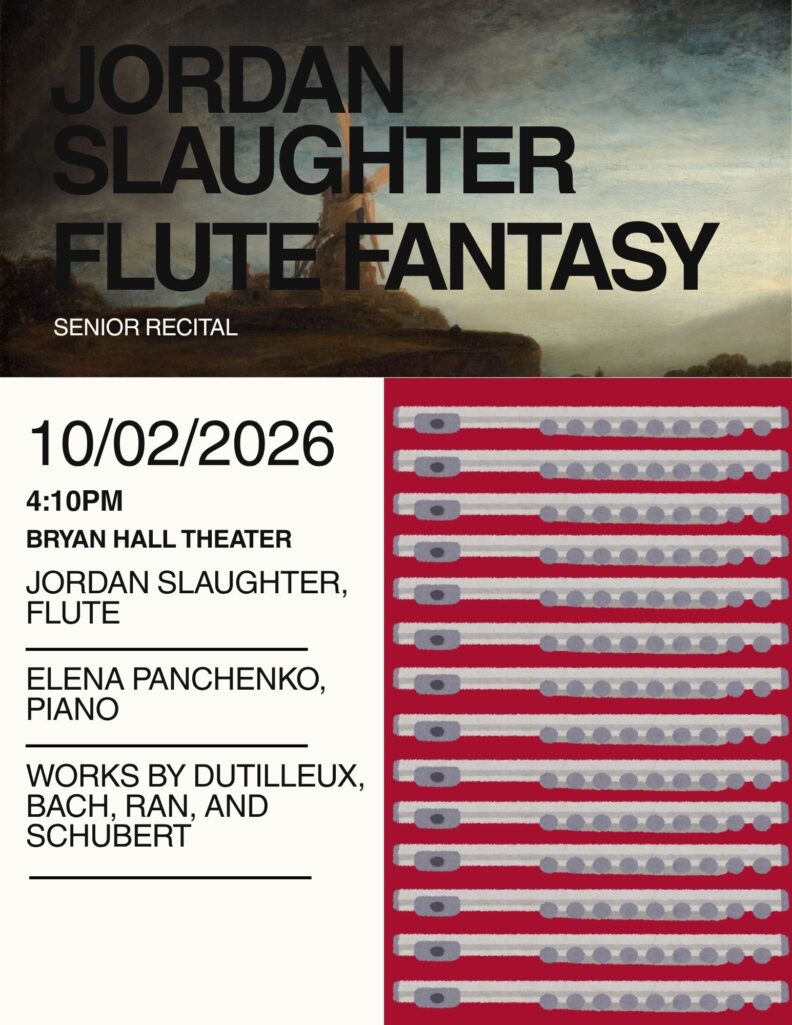 Poster for the event, all the information is in the calendar.